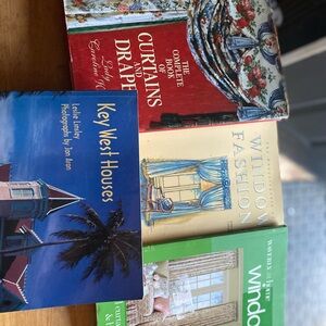 Elegant Home Decor Book Set with Red, Blue, and Green Covers